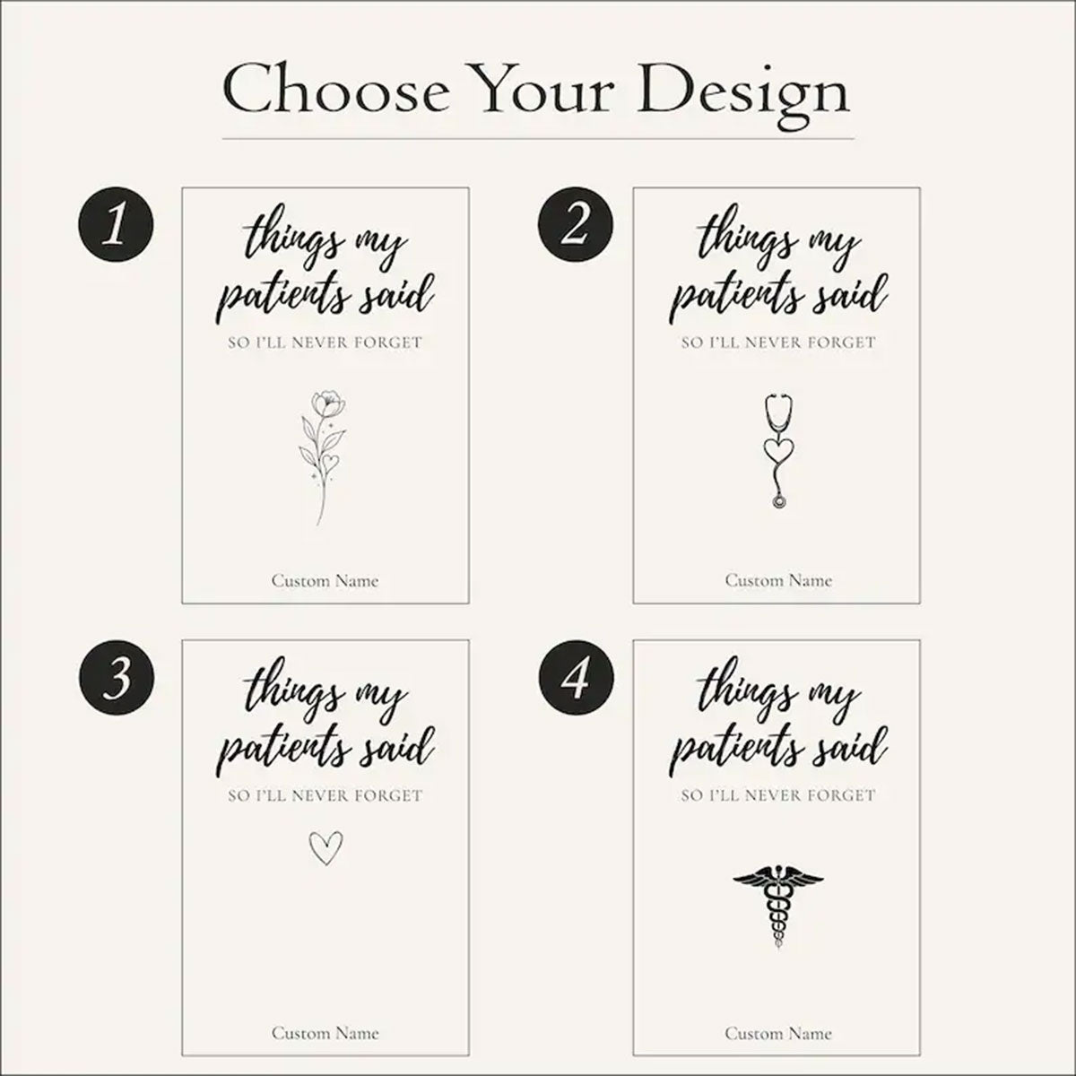Custom Nurse Journal, Medical Physician Notebook, Personalized Doctor Journal, Nurse Appreciation Gifts, Nurse Graduation Gift, Gift for RN