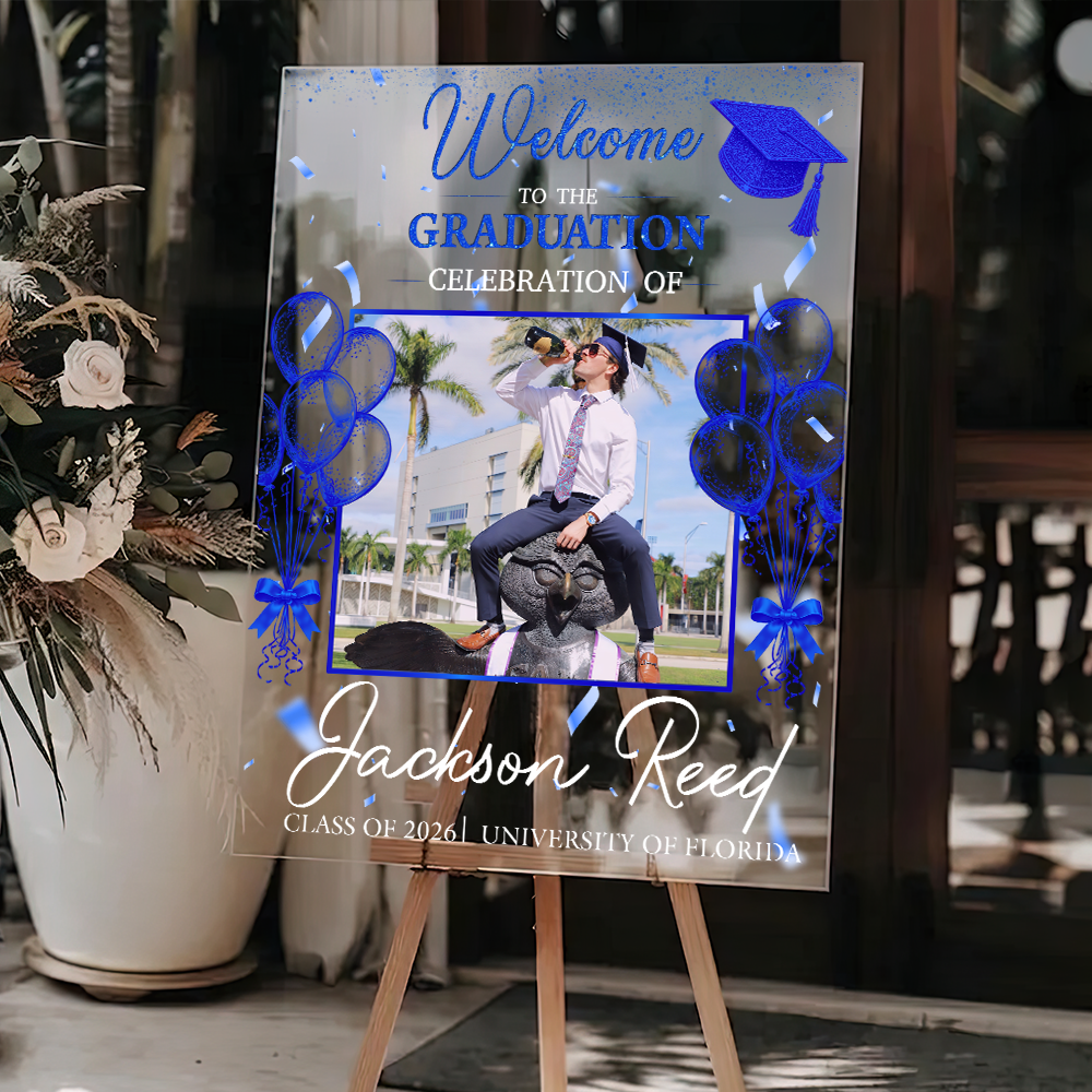 Class Of 2026 Acrylic Personalized Acrylic Welcome Sign