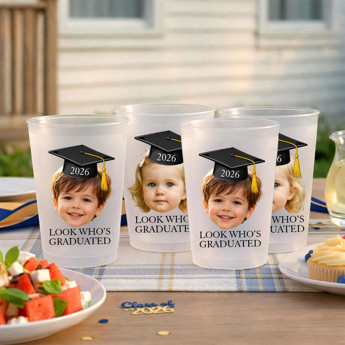 Look Who's Graduated - Personalized Cups