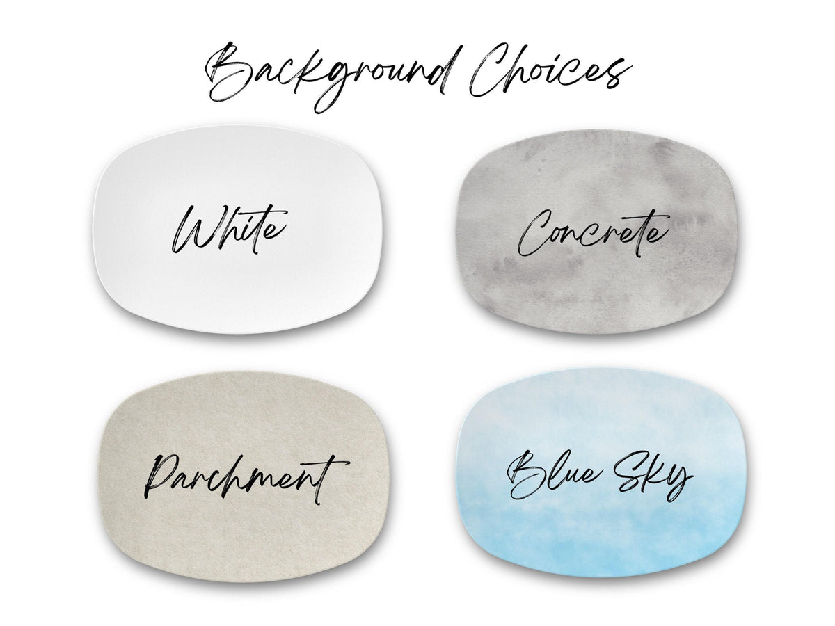 Custom Grilling Plate for Dad Grandpa - Personalized Platter - Gift with Kids' Names Grill Plate Gift for Dad Gift for Father's Day