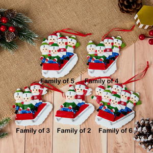 Personalized Family Ornament 2025, Family Keepsake Ornament, Tree Family Christmas Ornament, Family Christmas Gift, Family Holiday Gift