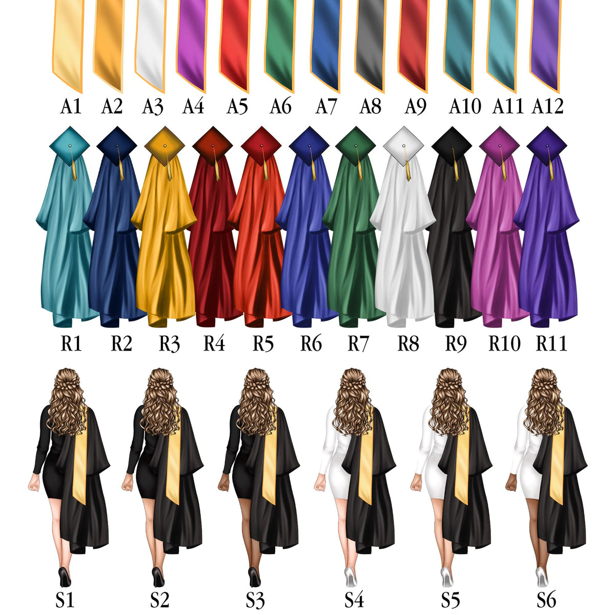 Personalized Graduation Gifts, Custom Graduation Cake Topper, Girls Class Of 2025 Cake Topper, Congrats Grad Party Favors, Senior Cake Decor