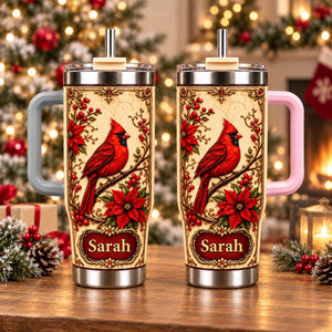 Personalized Cardinal Memorial Gift Tumbler
