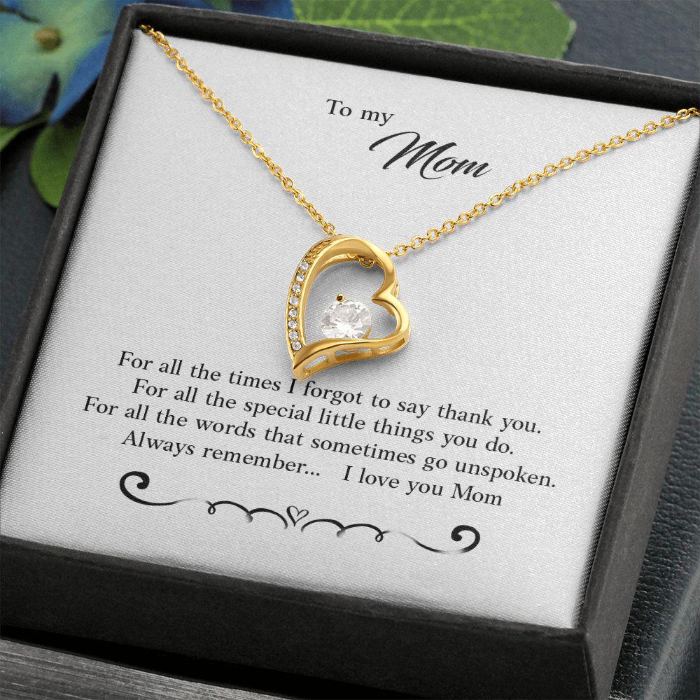Always Remember I Love You Mom, Necklace With Message Card, Thank You Gifts For Mother’s Day, Best Mother’s Day Gift Ideas			 5.jpg