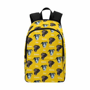 Custom Photo Backpack, Personalized Name Backpack, Custom Bookbag, Travel Backpack, Custom School Backpack, Custom Face Backpack