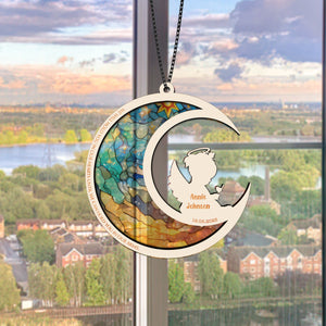 Loss Of Gift Angel Baby - Personalized Suncatcher Ornament - Memorial Gift
