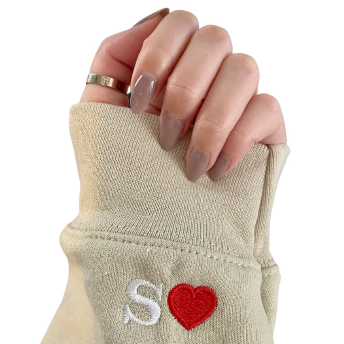 Personalized Roman Numeral Date and Initial Perfect for Couple's Anniversary Embroidered Shirt