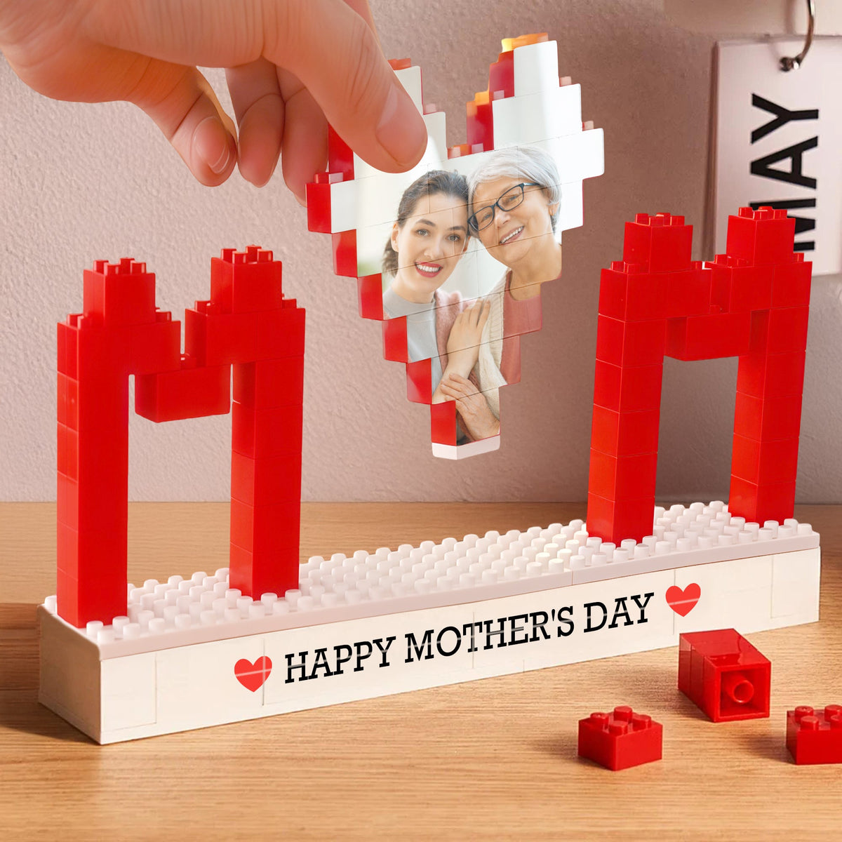 Custom Photo Best Mom Ever Building Brick Blocks Mother's Day Gifts