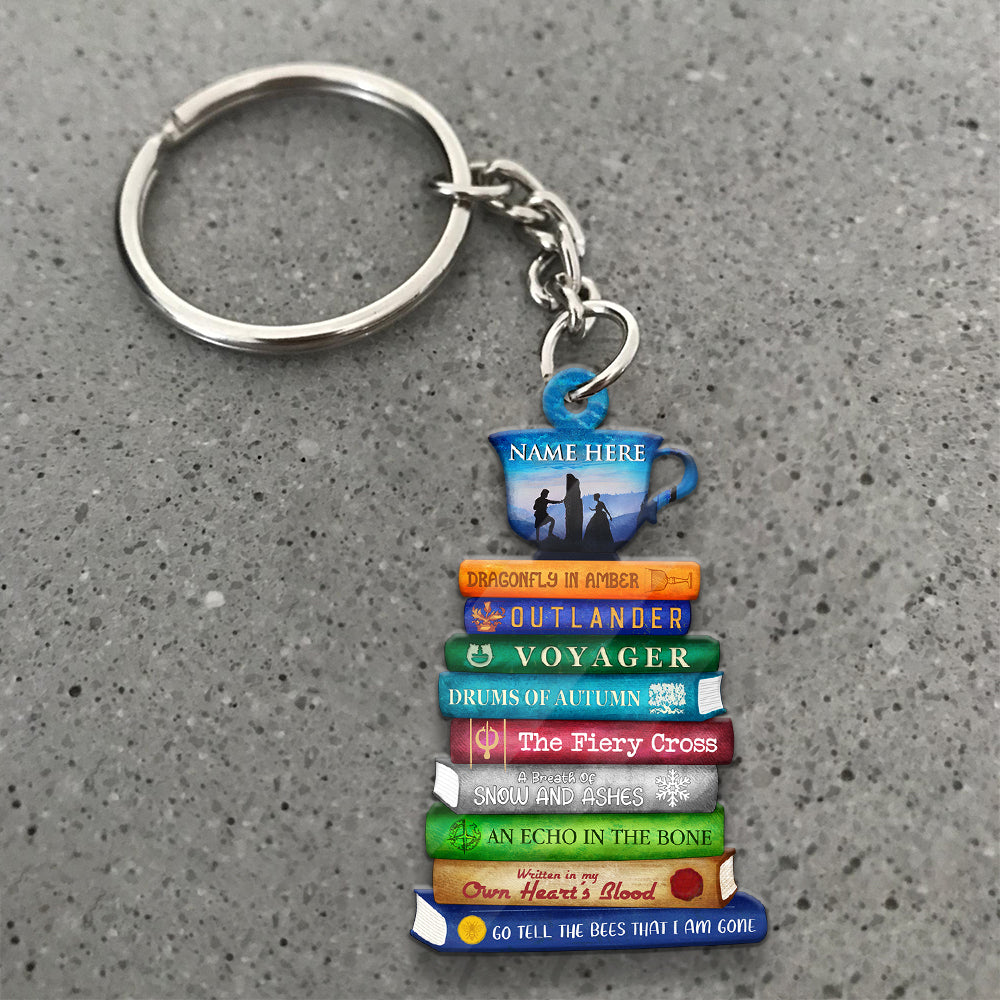 Outlander Drums Of Autumn, Custom Arcylic Keychain, Autumn Season, Fall Season Gift