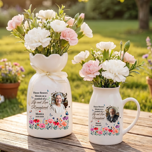 Someone We Love Is In Heaven Personalized Flower Vase