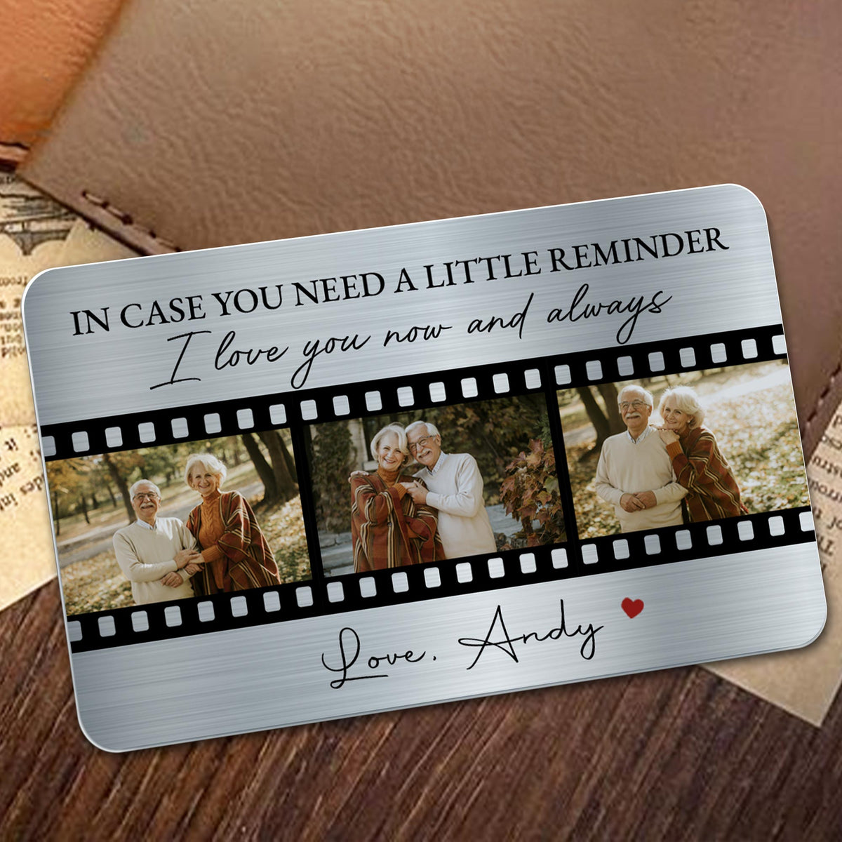 In Case You Need A Reminder - Love Personalized Wallet Card - Gift For Couples