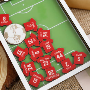 Personalized Soccer Coach Fridge Magnet, Coach Appreciation Gift, Back To School Gifts from Players, Thank You Appreciation Gift for Coach