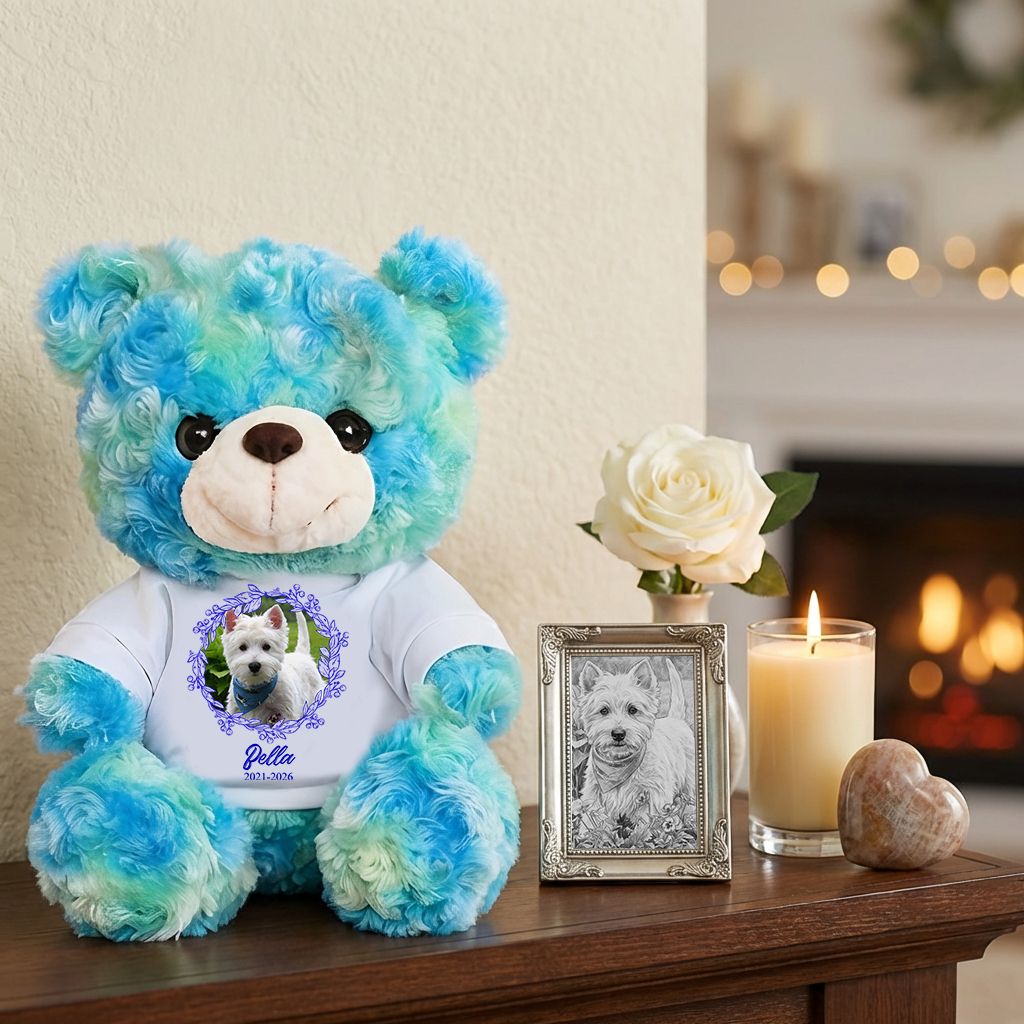 Beside You Memorial Pet Loss - Memorial Teddy Bear