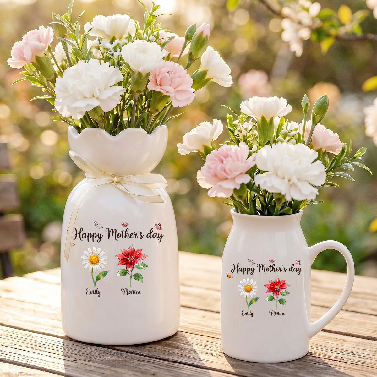 Grandkids - Personalized Custom Ribbon Tie Flower Vase 5_79334faa-4a58-4559-885d-f880756cc7f4.jpg?v=1776409779