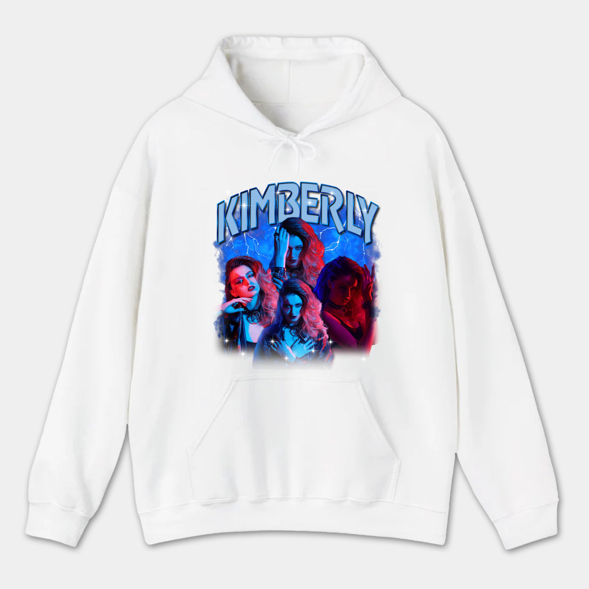 90's bootleg rap tee custom photo - Personalized photo hoodie