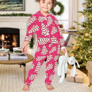 Little Christmas Tree Cake Pajamas Set, Christmas Gift For Family