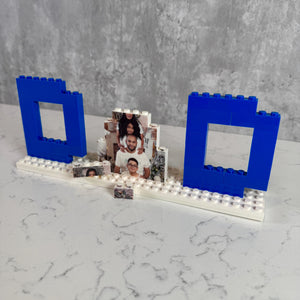 Personalized Dad Photo Building Brick Puzzles, Custom Photo Puzzle, Grandpa Photo Gift, Personalized Gift, Fathers Day, Gift for Her
