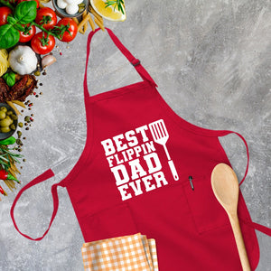 Best Flippin Dad Ever Apron, Dad Apron, Best Dad Ever, Funny Dad Apron, Fathers Day Apron, Apron For Dad, Dad Birthday Gift,Fathers Day Gift