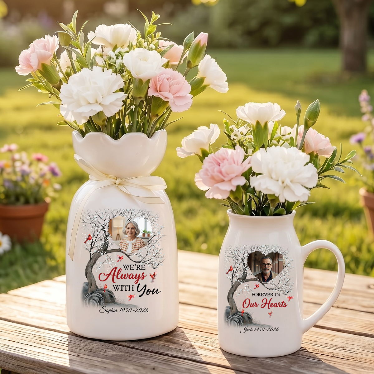 Always With You Personalized Ribbon Tie Flower Vase 5_81a39710-e3ed-4c7a-a7db-89013aa18056.png
