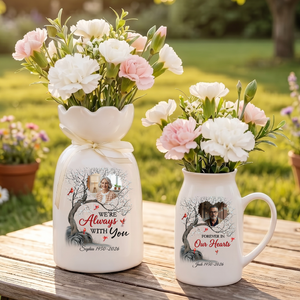 Always With You Personalized Ribbon Tie Flower Vase 5_81a39710-e3ed-4c7a-a7db-89013aa18056.png