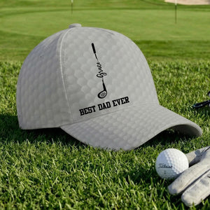 Best Dad Grandpa By Cap - Personalized Cap