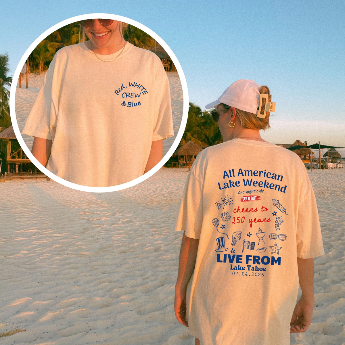 Personalized 4th of July Party Shirt Family Matching Independence Day 250th Anniversary Tshirt, Party In The USA Graphic Tee