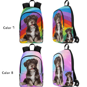 Custom Backpack, Custom Photo Backpack, Custom Backpack Photo Print, Put Your Face on Personalized Bag, Funny Gift Idea, Back to School Gift