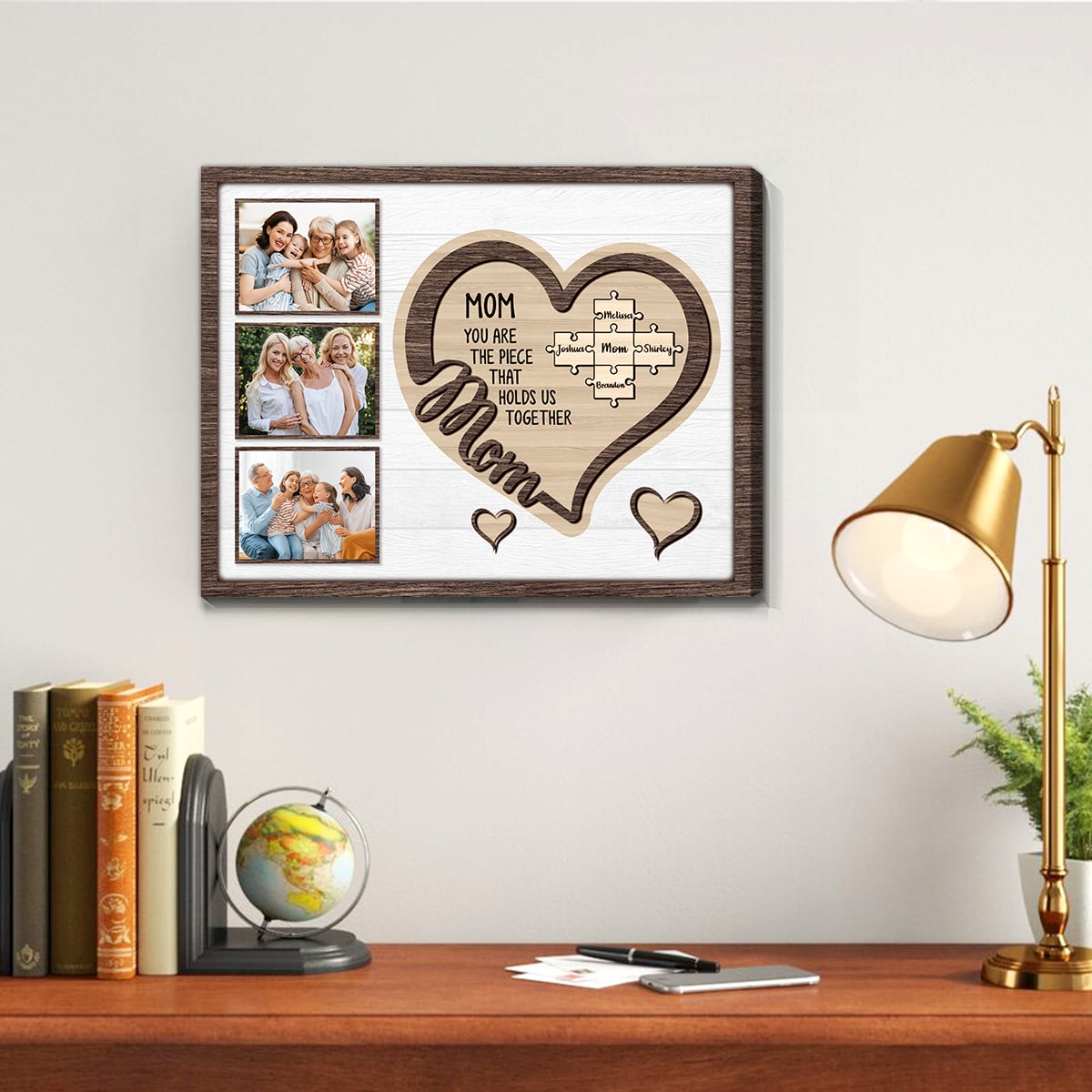 Mom You Hold Us Together Custom Photo - Personalized Canvas - Gift For Mom, Mother's Day, Birthday Gift