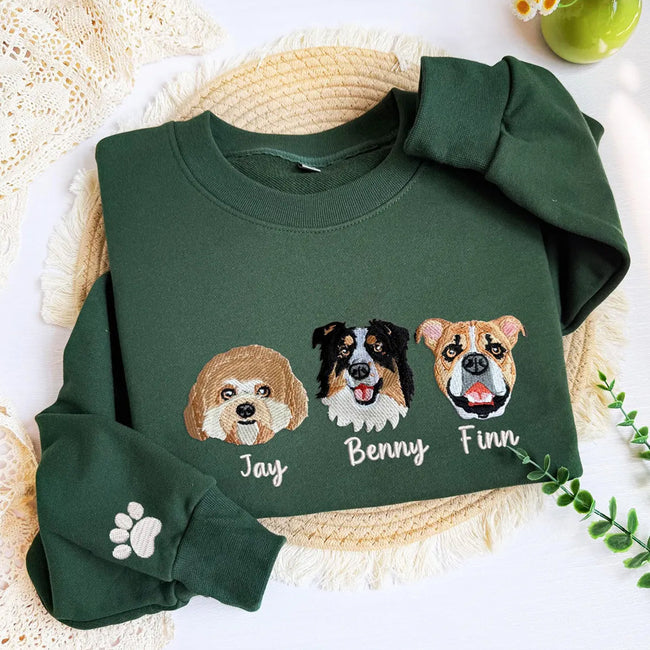 Embroidered Pet Sweatshirt for Women,Custom Dog Face Embroidered Sweatshirt,Custom Pet Hoodie,Gift for Pet Lovers,Personalized Gift For Mom 5_ab052f1a-f875-4081-8875-d240a9e44d39.jpg