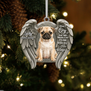Do Not Cry For Me Christmas - Real 3D Raised Ornament