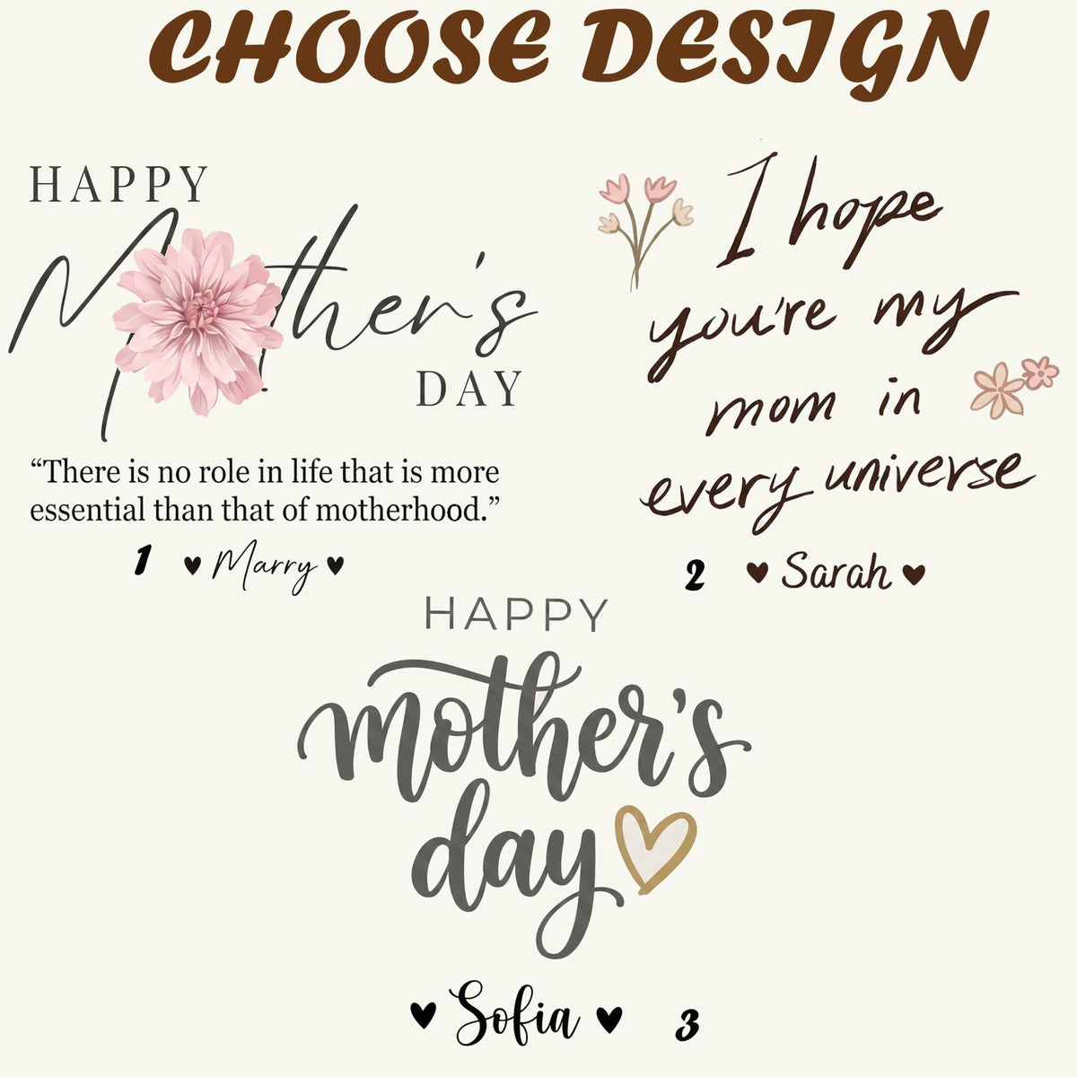 Personalized Tulip Glass Flower Pot, Mother's Day Gift for Mom, Happy Mothers Day Planter, Custom Name Flower Pot, Decorative Glass Tulip