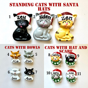 Family Of Four Reading In Pajamas, Family of Four with Matching Pajamas, Personalized Christmas Ornament With Optional Pet