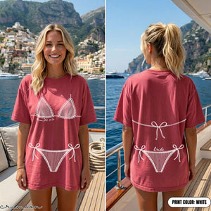 Coastal Bachelorette Shirts, Bikini Bachelorette Shirt, Last Toast on the Coast Bikinis and Martinis Bach Party Tees
