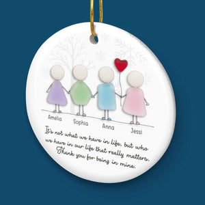 You Tide Of Our Friendship - Personalized Ornament - Christmas Gift For Friends, Besties