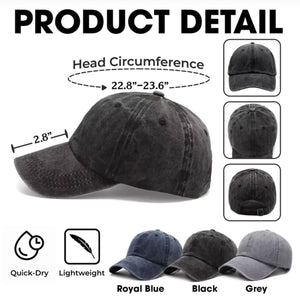 The Original Legend - Personalized Custom Vintage Embroidered Cap