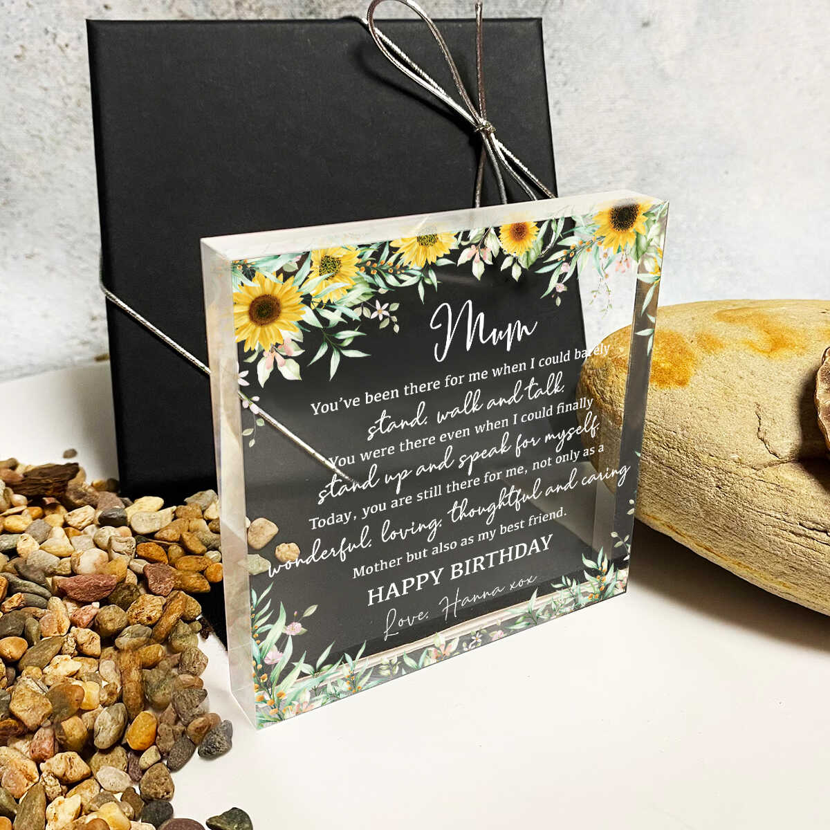 Mom Also As My Best Friend - Personalized Acrylic Plaque - Gift For Mom, Mother's Day, Birthday Gift