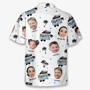 Summer Family Vacation - Personalized Hawaiian Shirt - Gift For Family