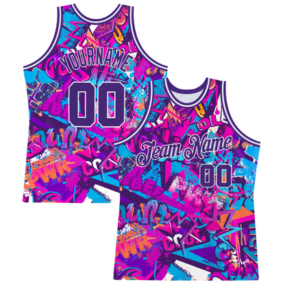 Custom Graffiti Pattern Purple-White 3D Words Authentic Basketball Jersey 5_e1bed893-c9f7-40f5-9797-f05ca69b45a3.png