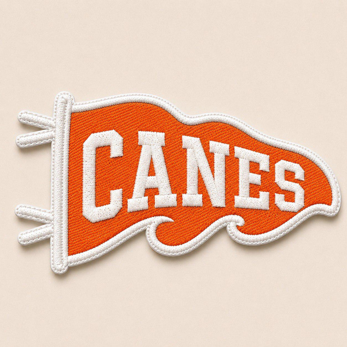 Embroidered Patch College Pennant, Custom School Name Embroidery Keychain, University Pride Accessory