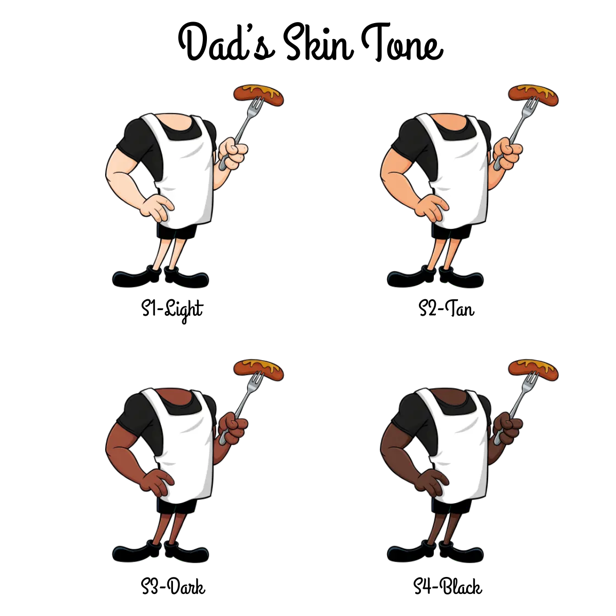 Dad Grandpa With His Grilling Plate - Personalized Platter - Gift For Dad, Grandpa, Father's Day Gift