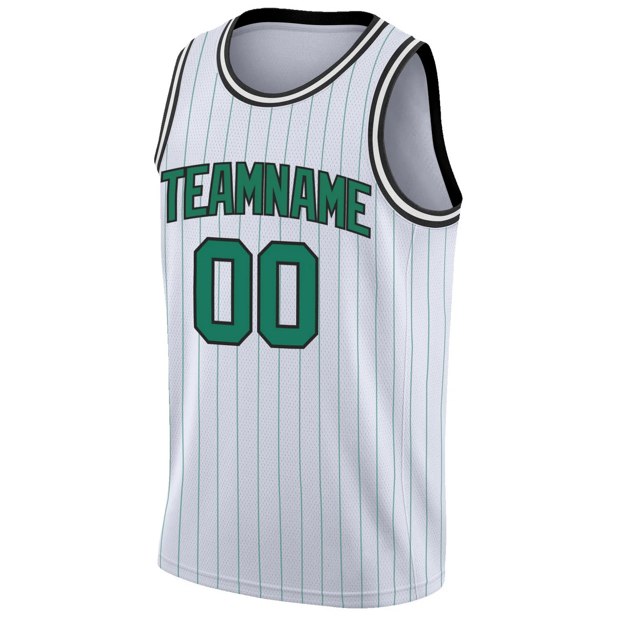 Custom White Kelly Green Pinstripe Kelly Green-Black Authentic Basketball Jersey 5_eda3b6b1-a92b-46b4-96b8-92c4c86f2a69.png