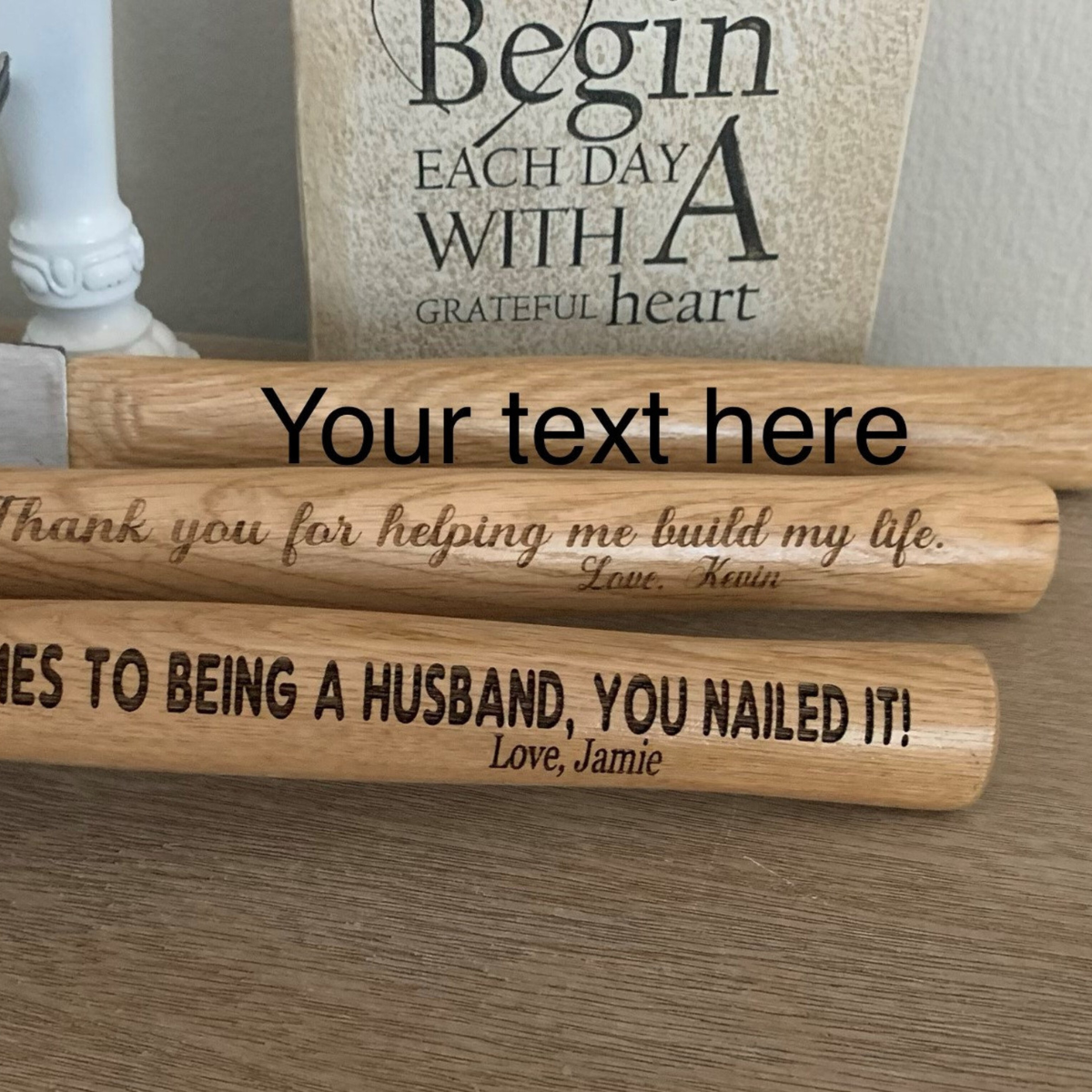 Engraved Hammer,Valentine's Day Gift, Personalized Hammer, Monogram, Hammer, Gift for Dad, Gift for husband, gift for him, Papa Gift