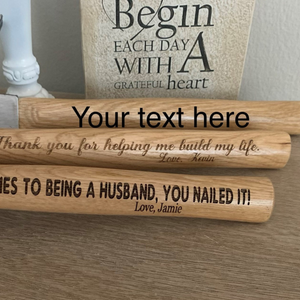 Engraved Hammer,Valentine's Day Gift, Personalized Hammer, Monogram, Hammer, Gift for Dad, Gift for husband, gift for him, Papa Gift