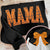 MAMA Basketball Coquette Side Bow Sweatshirt, Retro Trendy Coquete Lover Sweater, Bow Applique Pink Girl Gifts