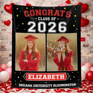 Class Of 2026 Style Personalized Graduation Backdrop
