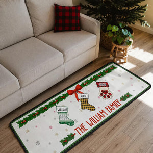 Custom First Christmas In New Home Runner Rug, Personalized Family Name Floor Mat, Holiday Hallway Decor Entryway Mat 5a1599f5-1464-47da-ad0e-2a5a05736def-dsfds-3-.jpg