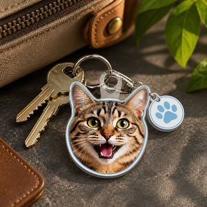 Custom Face/Pet Die‑Cut Acrylic Keychain - Personalized Custom Shape Keychain With Charm (1 Layered) 5a3be2be-d9a6-401b-949f-f123dbebe957.jpg