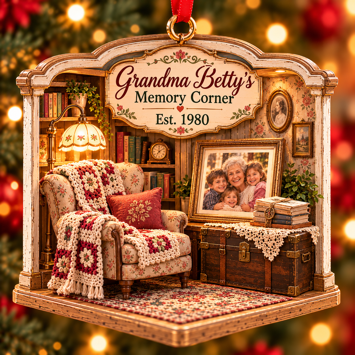 Personalized Grandma's Memory Corner Christmas Ornament – Custom Name & Year, Sentimental Gift for Grandma, Family Keepsake Gift 5a4f3393-4817-4fdc-80f6-07e224f4a699-Grandma-Betty-s-Memory-Corner.png
