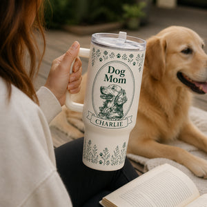 Dog Mom Cameo 40oz Tumbler – Personalized Pet Name - Personalized 40 oz Stainless Steel Tumbler 5a5846d7-eafc-411e-abc4-d97d216eae93.jpg