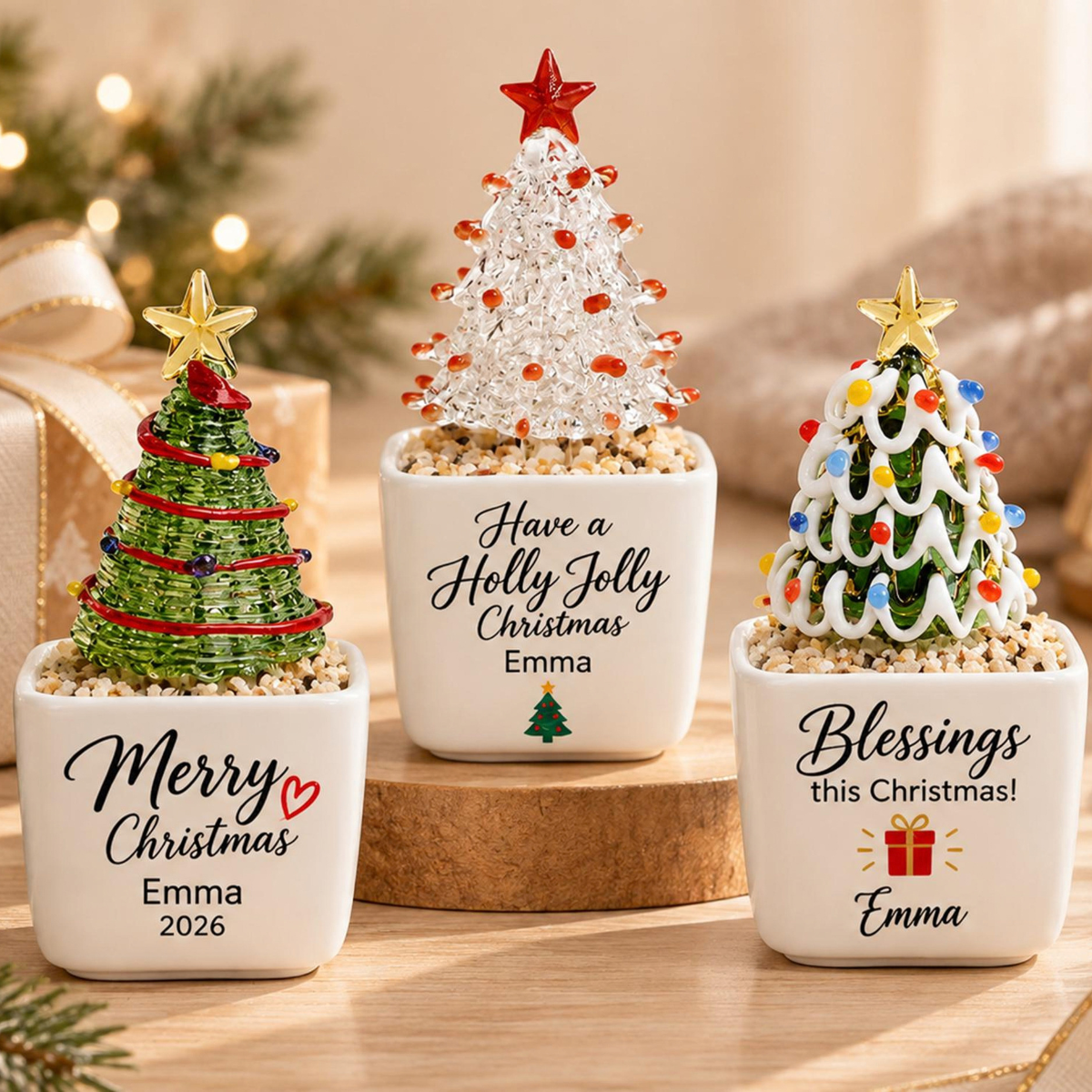 Personalized Mini Glass Christmas Tree, Custom Teacher Christmas Gift, Name Ceramic Flower Pot, Holiday Desk Keepsake 5a6cdb2a-52c3-4ad4-9e90-10f54d1577d6-2.png